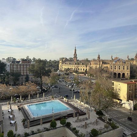 Estupendo Apartamento Junto A Plaza De Espana Sevilla Bagian luar foto